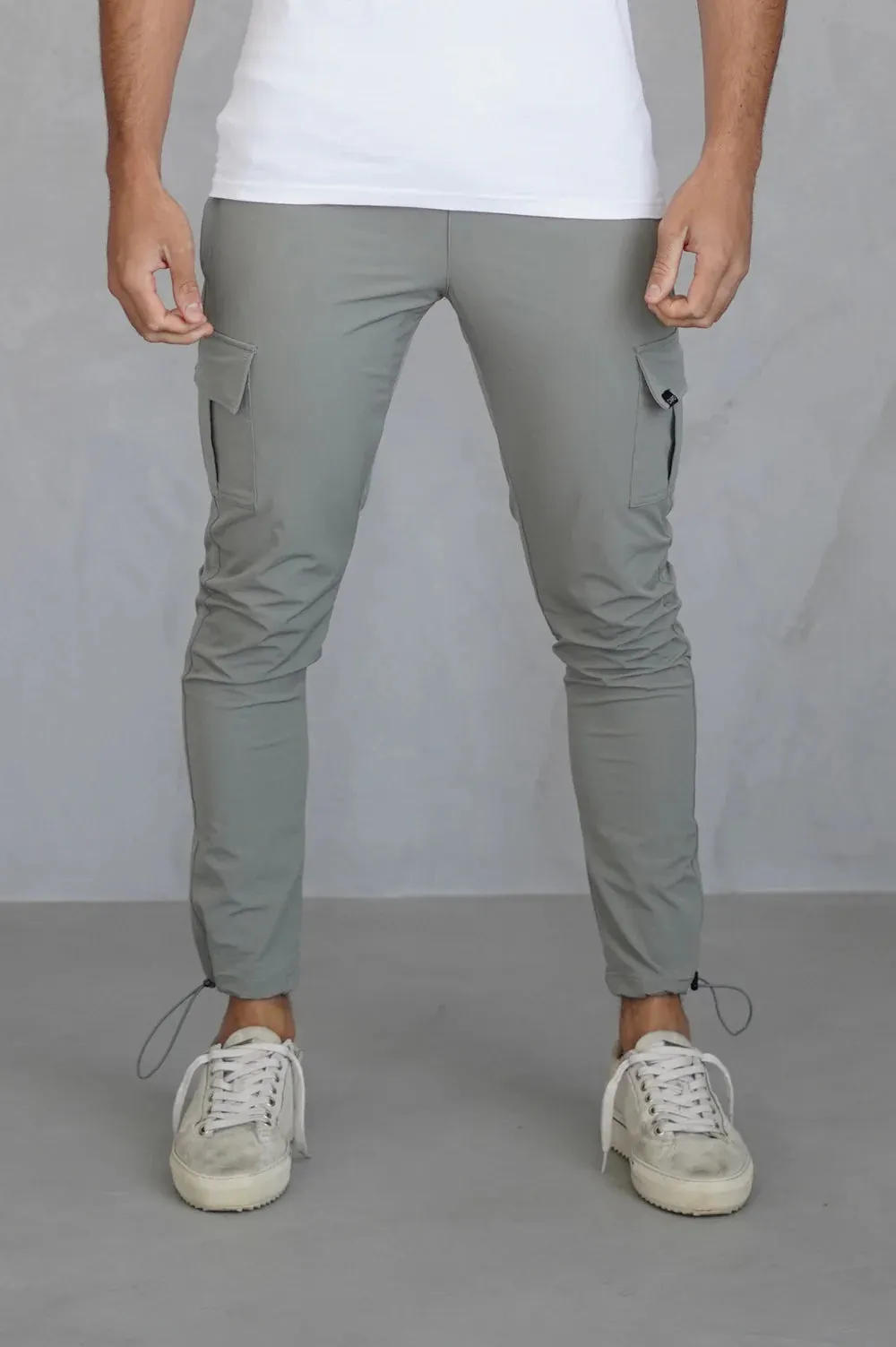 CAPO UTILITY CARGO PANT TOGGLE V2 - COLOUR LIGHT GREY