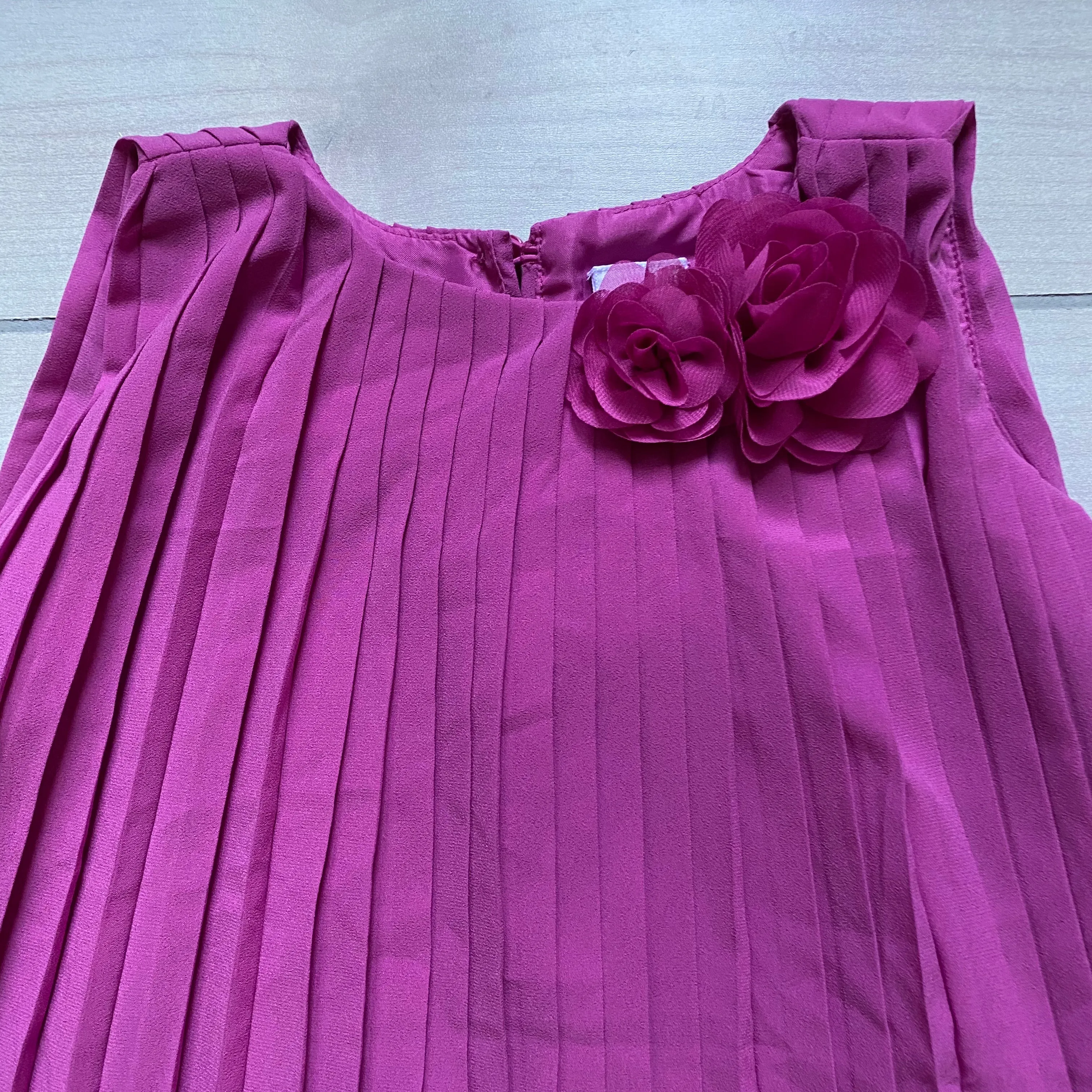 Gymboree Purple Pleated Flowy Dress