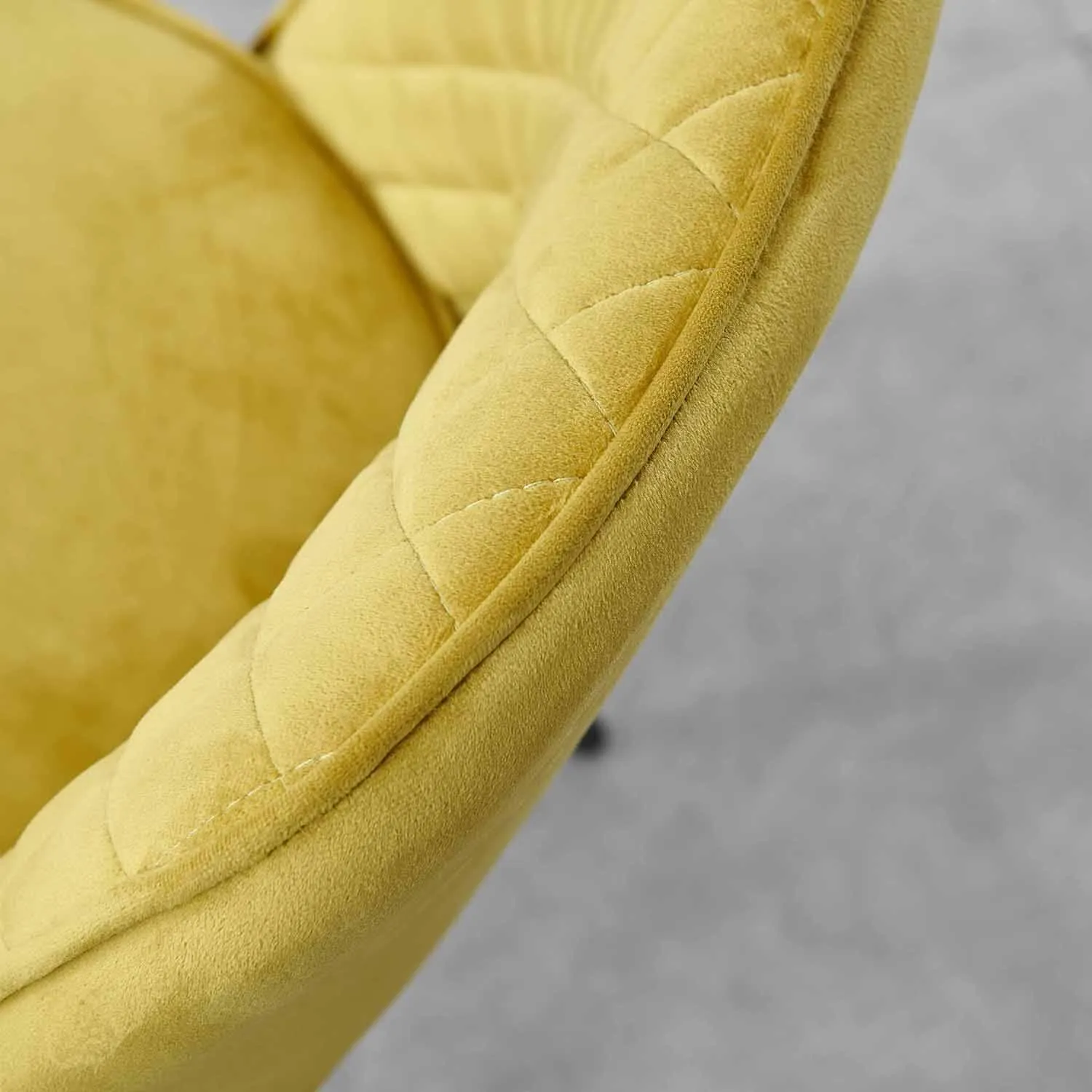 Hope Dining Chair - Set of 2 - Ochre Yellow