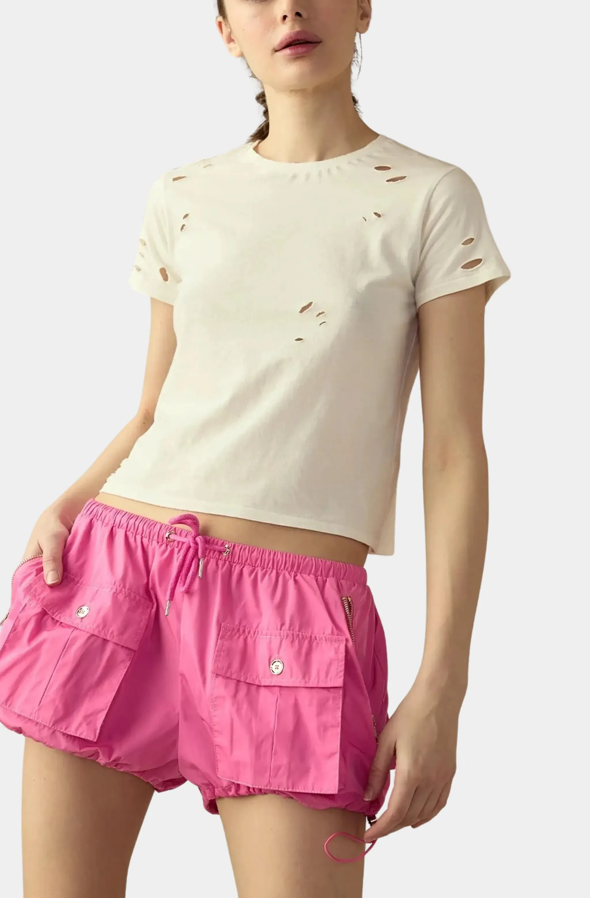 Nylon Cargo Bloomers